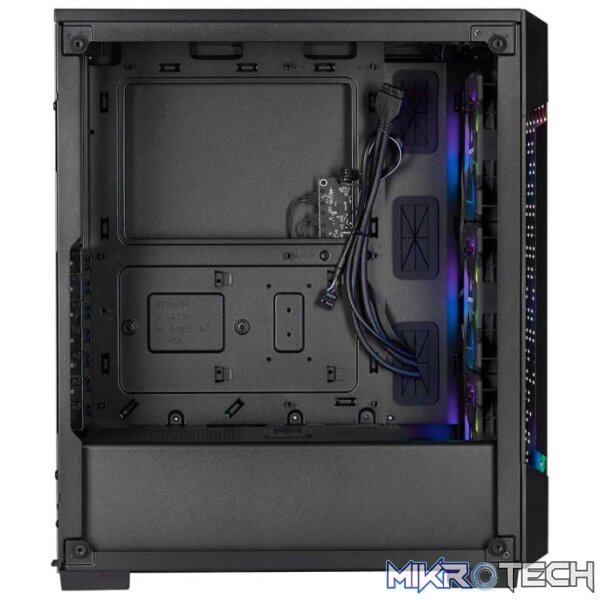 Corsair iCUE 220T Black RGB Airflow Tempered Glass Mid-Tower Smart Case - Image 3